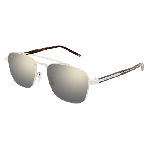 Saint Laurent Unisex Asian Smart Fitting ELFENBEIN METALL SL 665 Japan