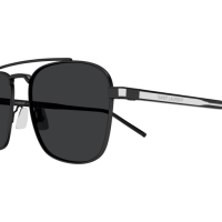 Saint Laurent Unisex Asian Smart Fitting SCHWARZ METALL SL 665 Japan