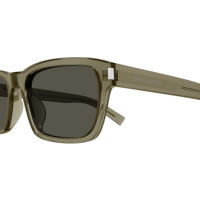 Saint Laurent Mann Asian Smart Fitting BRAUN RECYCLED ACETATE SL 662 Japan