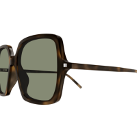 Saint Laurent Frau Asian Smart Fitting HAVANNA RECYCLED ACETATE SL 591 Italien