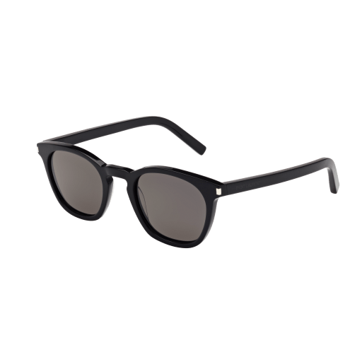 Saint Laurent Unisex International SCHWARZ RECYCLED ACETATE SL 28 Italien