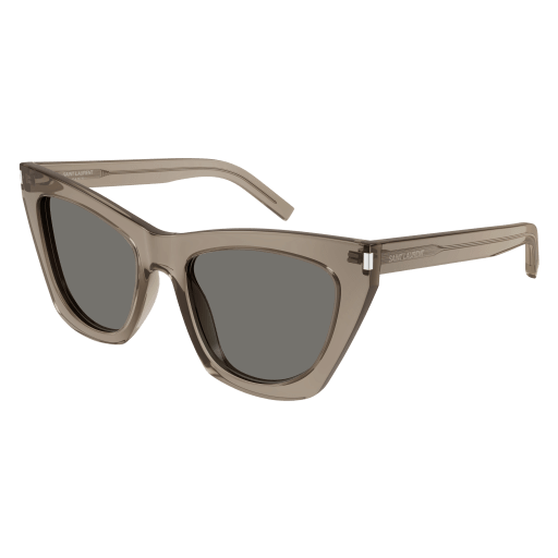 Saint Laurent Frau International BRAUN RECYCLED ACETATE SL 214 KATE Italien - Farbcode 025