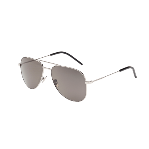 Saint Laurent Unisex International SILBER METALL CLASSIC 11 Italien
