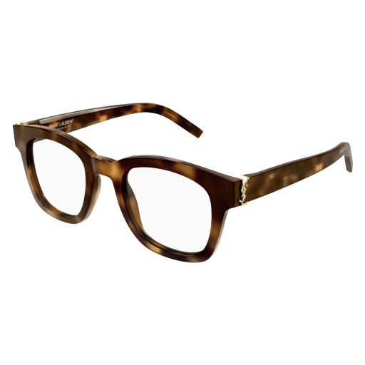 Saint Laurent Unisex Asian Smart Fitting HAVANNA RECYCLED ACETATE SL M124 OPT Italien