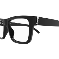 Saint Laurent Mann International SCHWARZ RECYCLED ACETATE SL M10_B Italien