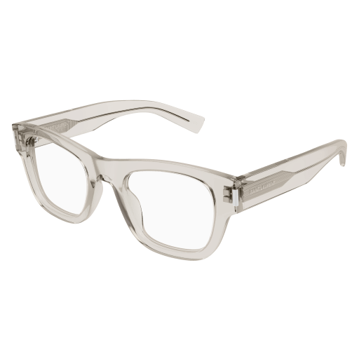Saint Laurent Unisex International BEIGE RECYCLED ACETATE SL 698 Italien