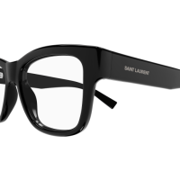 Saint Laurent Unisex International SCHWARZ RECYCLED ACETATE SL 677 Italien