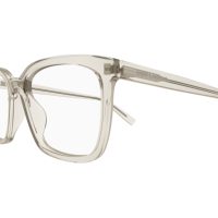 Saint Laurent Mann International BEIGE RECYCLED ACETATE SL 672 Italien