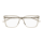 Saint Laurent Mann International BEIGE RECYCLED ACETATE SL 672 Italien