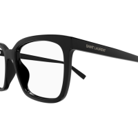 Saint Laurent Mann International SCHWARZ RECYCLED ACETATE SL 672 Italien
