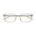 Saint Laurent Unisex Asian Smart Fitting BEIGE RECYCLED ACETATE SL 671 Italien