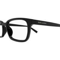 Saint Laurent Unisex Asian Smart Fitting SCHWARZ RECYCLED ACETATE SL 671 Italien