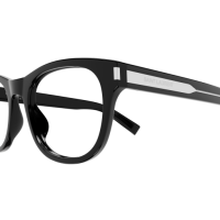 Saint Laurent Unisex International SCHWARZ RECYCLED ACETATE SL 663 Japan