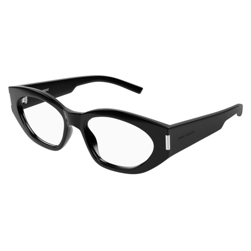 Saint Laurent Frau International SCHWARZ RECYCLED ACETATE SL 638 OPT Italien