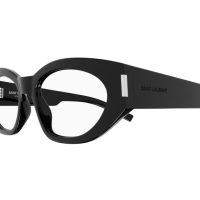 Saint Laurent Frau International SCHWARZ RECYCLED ACETATE SL 638 OPT Italien