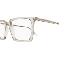 Saint Laurent Unisex International BEIGE RECYCLED ACETATE SL 624 Italien
