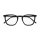 Saint Laurent Mann Asian Smart Fitting SCHWARZ RECYCLED ACETATE SL 623 OPT Italien