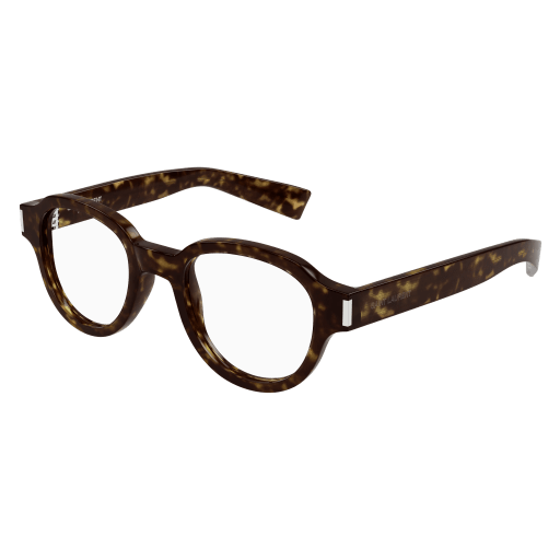 Saint Laurent Unisex International HAVANNA RECYCLED ACETATE SL 546 OPT Italien