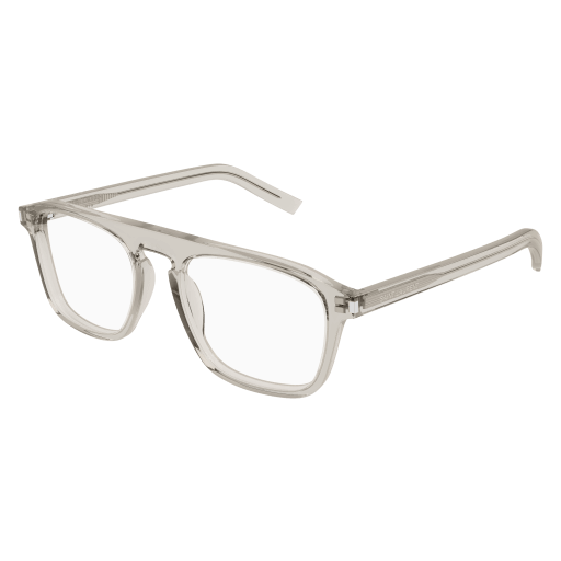 Saint Laurent Mann International BEIGE RECYCLED ACETATE SL 157 Italien