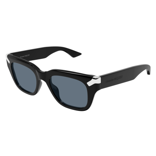Alexander Mcqueen Mann International SCHWARZ RECYCLED ACETATE AM0439S Italien - Farbcode 002