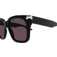Alexander Mcqueen Frau International SCHWARZ RECYCLED ACETATE AM0440S Italien - Farbcode 002