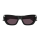 Alexander Mcqueen Frau Asian Fitting SCHWARZ RECYCLED ACETATE AM0440SA Italien - Farbcode 002