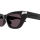 Alexander Mcqueen Frau Asian Fitting SCHWARZ RECYCLED ACETATE AM0440SA Italien - Farbcode 002
