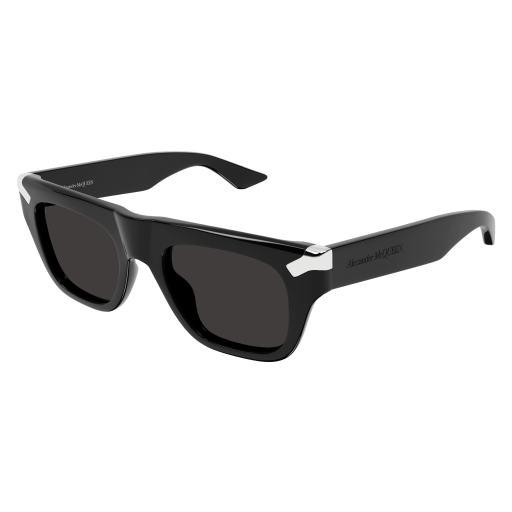 Alexander Mcqueen Mann International SCHWARZ RECYCLED ACETATE AM0441S Italien - Farbcode 001