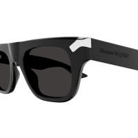 Alexander Mcqueen Mann International SCHWARZ RECYCLED ACETATE AM0441S Italien - Farbcode 001