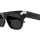 Alexander Mcqueen Mann International SCHWARZ RECYCLED ACETATE AM0441S Italien - Farbcode 001