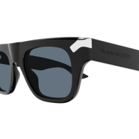 Alexander Mcqueen Mann International SCHWARZ RECYCLED ACETATE AM0441S Italien