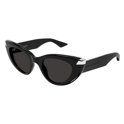 Alexander Mcqueen Frau International SCHWARZ RECYCLED ACETATE AM0442S Italien - Farbcode 001