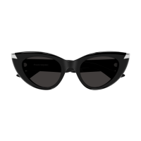 Alexander Mcqueen Frau International SCHWARZ RECYCLED ACETATE AM0442S Italien - Farbcode 001