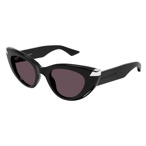 Alexander Mcqueen Frau International SCHWARZ RECYCLED ACETATE AM0442S Italien - Farbcode 002