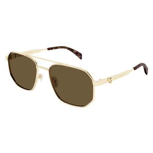 Alexander Mcqueen Mann Asian Smart Fitting GOLD METALL AM0458S Japan