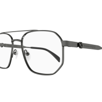 Alexander Mcqueen Mann Asian Smart Fitting RUTHENIUM METALL AM0459O Japan