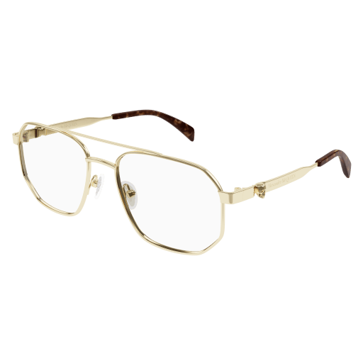 Alexander Mcqueen Mann Asian Smart Fitting GOLD METALL AM0459O Japan