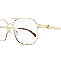 Alexander Mcqueen Mann Asian Smart Fitting GOLD METALL AM0459O Japan