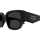 Alexander Mcqueen Frau Asian Smart Fitting SCHWARZ RECYCLED ACETATE AM0468S Italien - Farbcode 001