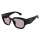 Alexander Mcqueen Frau Asian Smart Fitting SCHWARZ RECYCLED ACETATE AM0468S Italien - Farbcode 003
