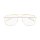 Alexander Mcqueen Unisex Asian Smart Fitting GOLD METALL AM0480O Japan