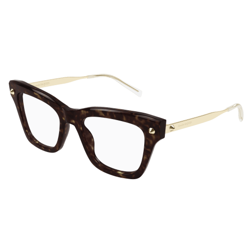 Alexander Mcqueen Frau International HAVANNA RECYCLED ACETATE AM0484O Italien - Farbcode 002