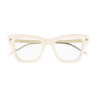 Alexander Mcqueen Frau International ELFENBEIN RECYCLED ACETATE AM0484O Italien - Farbcode 008