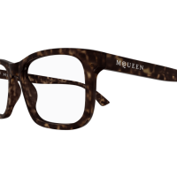 Alexander Mcqueen Mann International HAVANNA RECYCLED ACETATE AM0486O Italien - Farbcode 007