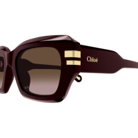 Chloé Frau International ROT RECYCLED ACETATE CH0256S Italien