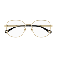 Chloé Frau Asian Fitting GOLD METALL CH0274OA Italien - Farbcode 001