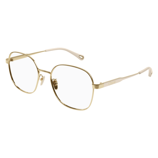 Chloé Frau Asian Fitting GOLD METALL CH0274OA Italien - Farbcode 002