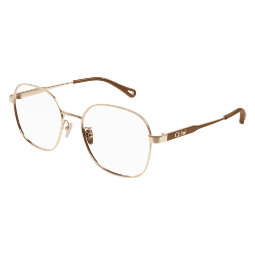 Chloé Frau Asian Fitting GOLD METALL CH0274OA Italien - Farbcode 003