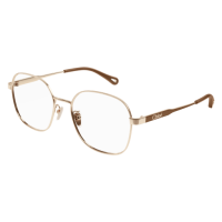 Chloé Frau Asian Fitting GOLD METALL CH0274OA Italien - Farbcode 003