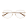 Chloé Frau Asian Fitting GOLD METALL CH0274OA Italien - Farbcode 003